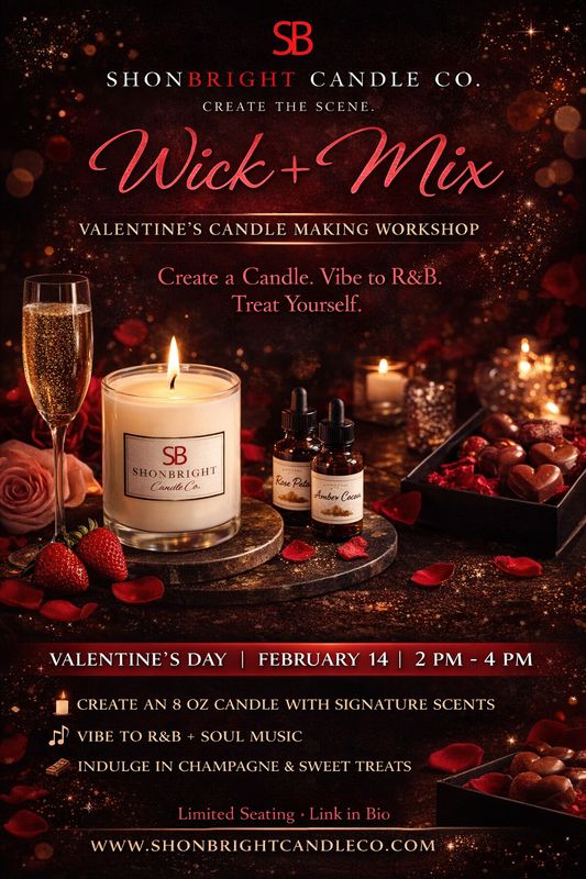 Wick + Mix: A Valentine’s Candle Speakeasy